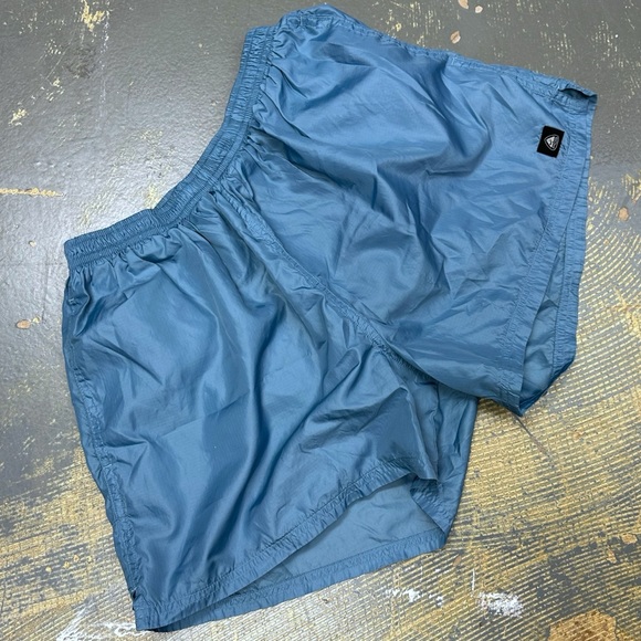 Nike ACG 3” Running Shorts Vintage Large Brief Lining All Conditions Gear Blue - Picture 1 of 12